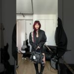 ootd in my fav vintage harley davidson jacket