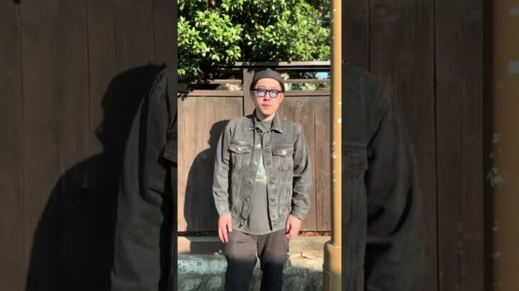 デニムジャケットコーデ#アメカジ#秋服