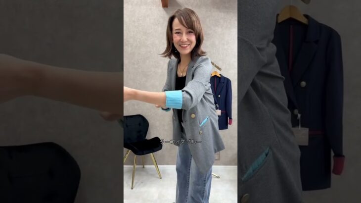 オリジナルから新発売☘ ̖́-1枚で決まるカットジャケット #ファッション #レディースファッションショップ #fashion