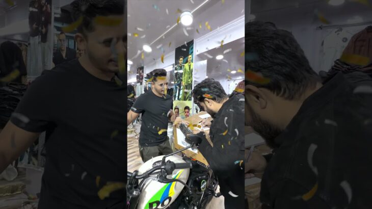 1504 km😱 dur “Siliguri” West Bengal se aaye Customer Leather Jacket lene🤩#siliguri#goodleather#new