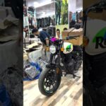 186 km dur “Sambhal” se aaye Customer🤩 #goodleather #sambhal #leather #jacket #diwali #offer #happy