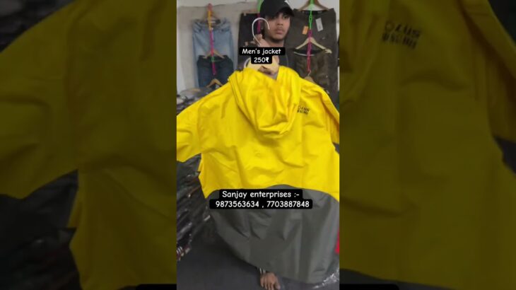 250₹ wholesale men’s jacket Delhi || export surplus clothes Delhi Tagore garden