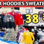 38 ₹ से शुरू JACKET SWEATER HOODIES l Export Surplus Winter collection l Winter export surplus