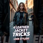 4 Leather Jacket Tricks That Make Every Outfit Look Instantly Cooler!