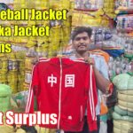 80/- Baseball Jacket, 60/- Parka Jacket, 60/- Jeans, 6/- Cap 80 KG Bale Winter Panipat Surplus