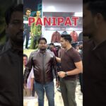 87 km dur “Panipat” se aaye Customer Leather Jacket lene🤩 #goodleather #panipat #jacket#fashion#new