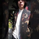 ツジガハナ ゴブラン スタンドカラージャケット｜ナガハオリ｜ストレートドローパンツ【BLUE BLUE JAPAN】#ハリウッドランチマーケット #new