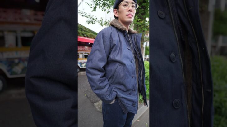 ジャカードデニム デッキジャケット【BLUE BLUE】#ハリウッドランチマーケット #new #定番