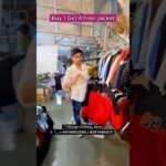 Buy 1 Get 4 Free Winter 🧥Jacket🔥#Retail #Mensfashion #Surplus #Wintercloths #Mumbaimarket #Godown