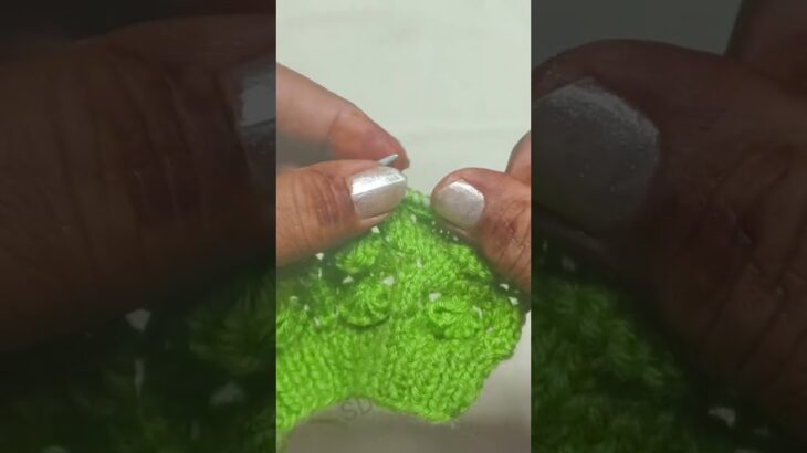 Easy & New  knitting for frock sweater cardigan jacket#diy #handmade #shorts