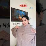 Finally got H&M viral teddy jacket😍 First H&M purchase☺️ #shorts #hm #winter #shortsviral #viral