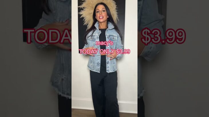 Find Your Favourites for Less in Clothes Sale.#jacket #denim #denimjacket #womenjacketleather