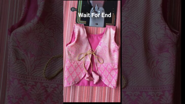 Jacket Cutting And Stitching #shorts #blouse #ytshorts #stitch