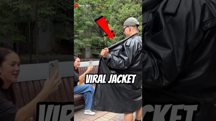 Jacket Reveal Gone Viral! 🎥🚀 #shorts #ViralShorts #viral #trending #education #awezchaitrend