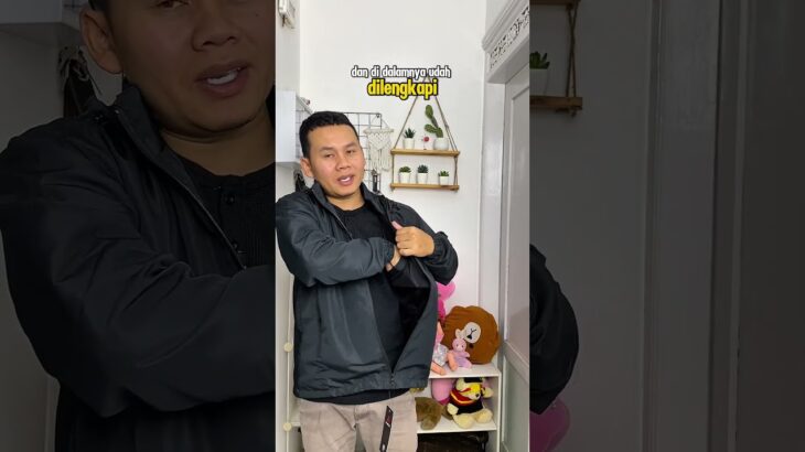 Jaket anti air siap hadapi hujan tanpa kehilangan style