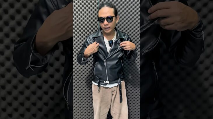 Jaket kulit pria Ramones #affiliate #shorts