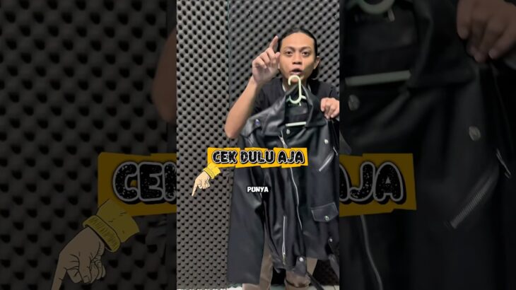 Jaket kulit sintetis #affiliate #shorts