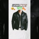 LEATHER JACKET FOR MEN🤩🔥#leatherjacket #outfit #winter