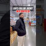 Levi’s Men’s Collared Jacket 🧥 $43.99 at Costco — fall classic! #costcofinds #shorts