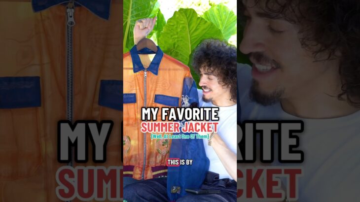MY FAVORITE SUMMER JACKET #mensfashion #menswear #streetwear #shorts #fashion #style #kapital