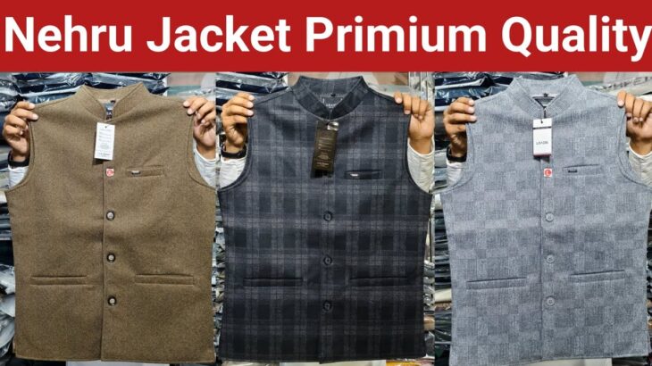 Nehru Jacket Chack Disigen || LEADS Brand hight quality Affordable price,Reatock
