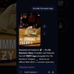 Patrick Marion-Prince Simmons’s Air SIMMONS YEEZY 1 NIL SNEAKER collab with adidas in nba2k26