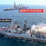 Russian Udaloy Destroyers and British Type 45 Face Off in the North Sea