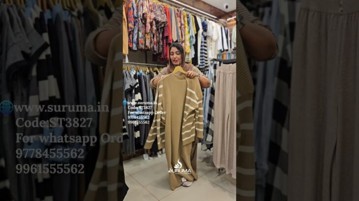 ST3827- CASUAL WEAR IMPORTED FABRIC JACKET WITH LONG INNER our website: www.suruma.in