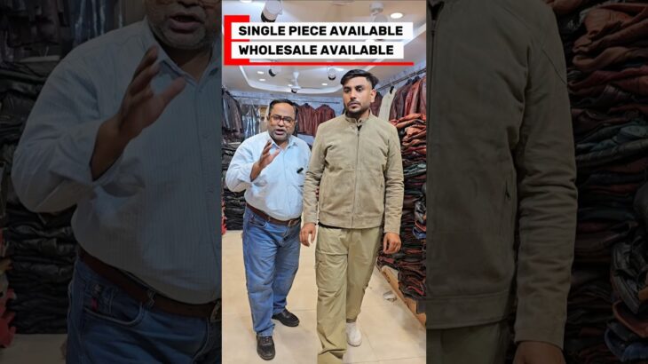 Suade leather Jacket @Tajleatherorder Now 9761896686