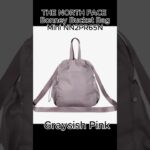 THE NORTH FACE New BONNEY BUCKET BAG NN2PR65N MINI, Graysish Pink