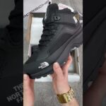 Мужские зимние кроссовки The North Face x SOUKUU Glenclyffe Fur Black, термо ботинки А4854