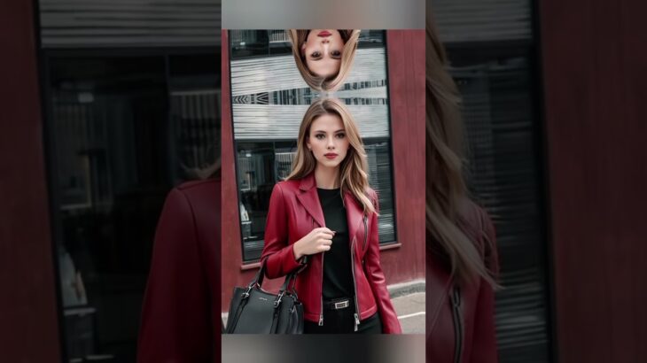 The legendary leather jacket every woman needs 😍|Where style meets legend women must-have jackets