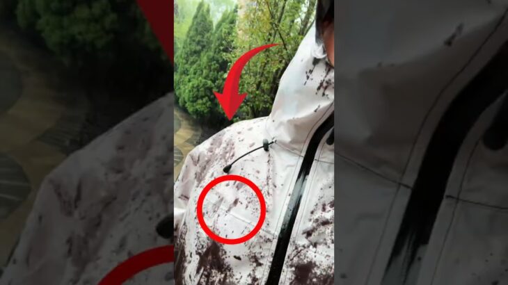 This ‘Dirty’ Rain Jacket Has a Secret You Won’t Believe! #shorts