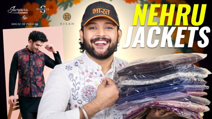 Top 10 Best Nehru Jacket for Men 🔥 Maximise your Wedding look in Budget | Myntra Haul | ONE CHANCE