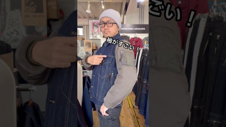 フライトジャケットの袖だけ使って可動域をバツグンにUPさせた冬用ライディングジャケット！ #バイク #バイクウェア #マックスフリッツ #maxfritz