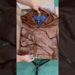 Unboxing Incredible Vanson C2 Biker Jacket in Walnut Badalassi Italian Steerhide #leatherjacket