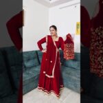 Velvet Lehenga With Jacket Karwa Chauth @glammishti #glammishti #trending #winter #viral #shorts