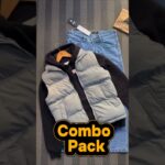 Winter Jacket + Baggy Jeans Combo ❄️🔥 The Ultimate Streetwear Look! 😎 #shorts #fashion #winterstyle