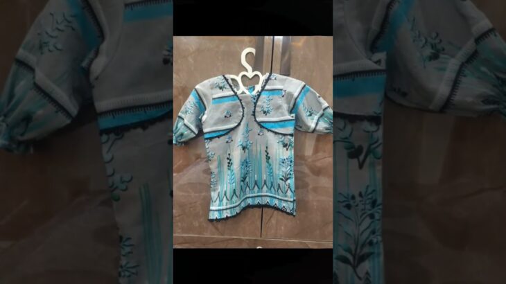 jacket style kurti for baby girl|jacket design #viral #smallbusiness #kidskurta#kurtifashion #dress