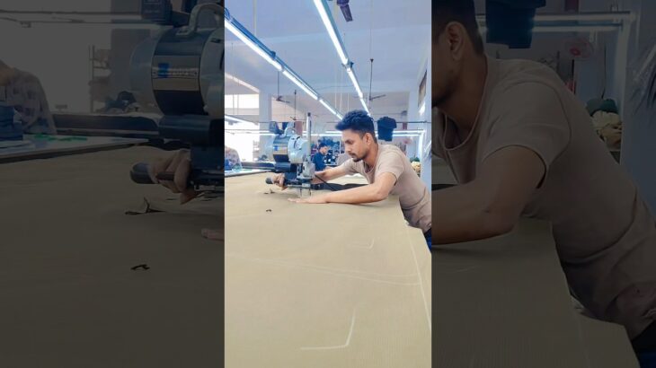 जैकेट फ्रंट कटिंग#machine #trending #jacket #jacketcutting #oil #urdu #workout #instagram #oil