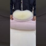 part 7 new style goose down jacket with removable fox fur collar and 90% white goose down filling