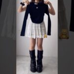 【ふわふわで思わず触りたくなる🤍】トレンドのファージャケットを使ったコーデ🪄#shorts #fashion #wego #outfit #韓国ファッション #カジュアル #ガーリー