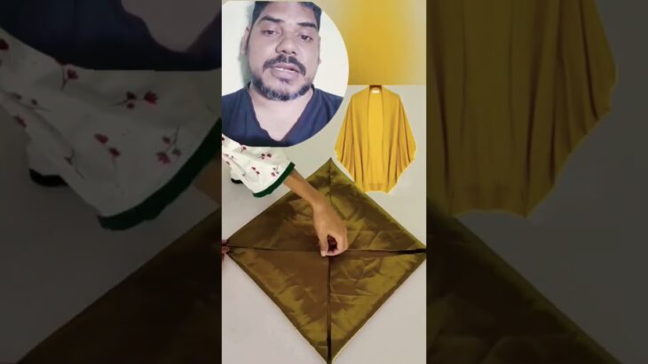 sirf 1 m fabric mein banaen beautiful jacket 👌🧥 shorts video #fashionking #womensfashion #fashion