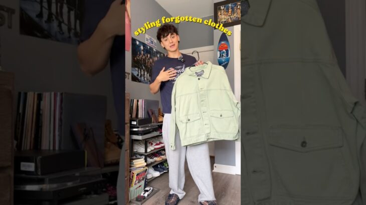 styling this denim jacket that i completely forgot about! #fashion #outfitinspo #denimjacket