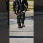 全身ラングリッツレザー!!革シャツライダースジャケット