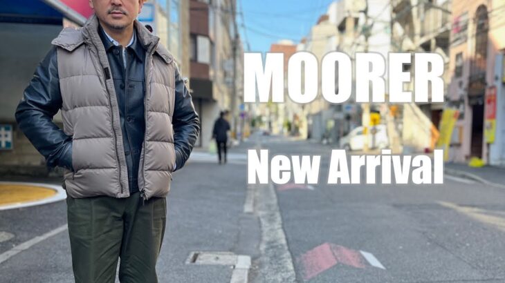 2025年 秋冬 MOORER ムーレー ダウンベスト  ダウンジャケット FIRE ファイア SIRO シーロ rootweb hiroshima ルーツウェブ 広島