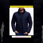 5 best buffer stylish jacket for men under 1000 🔥 #stylish #fashion #jacket #grooming