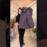 Affordable Winter Fashion Haul! 🌿 Stylish Floral Jacket Try-On #jacket #winter #shortvideo