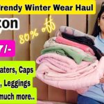 Amazon Trendy Winter Wear Haul,Cardigan,Jacket,Shawl,Sweatshirt Haul,Rajni Style Tips #amazon