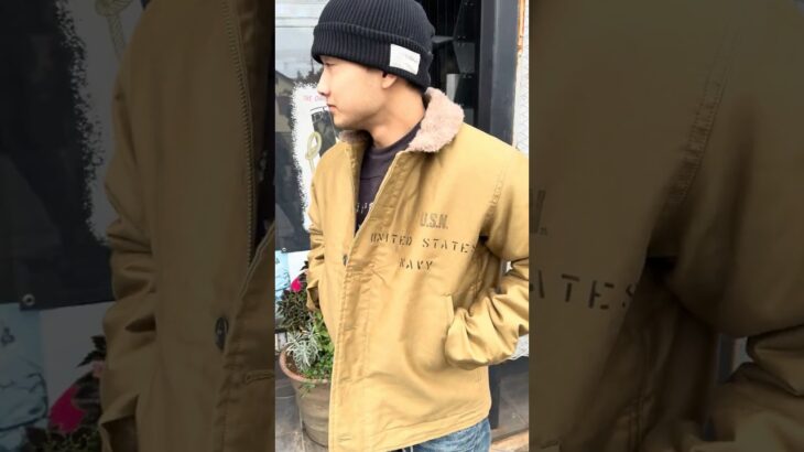 【アメカジの冬アウターはこれ‼️】Buzz Rickson’s バズリクソンズ”N-1 DECK JACKET”ステンシルプリントモデル
